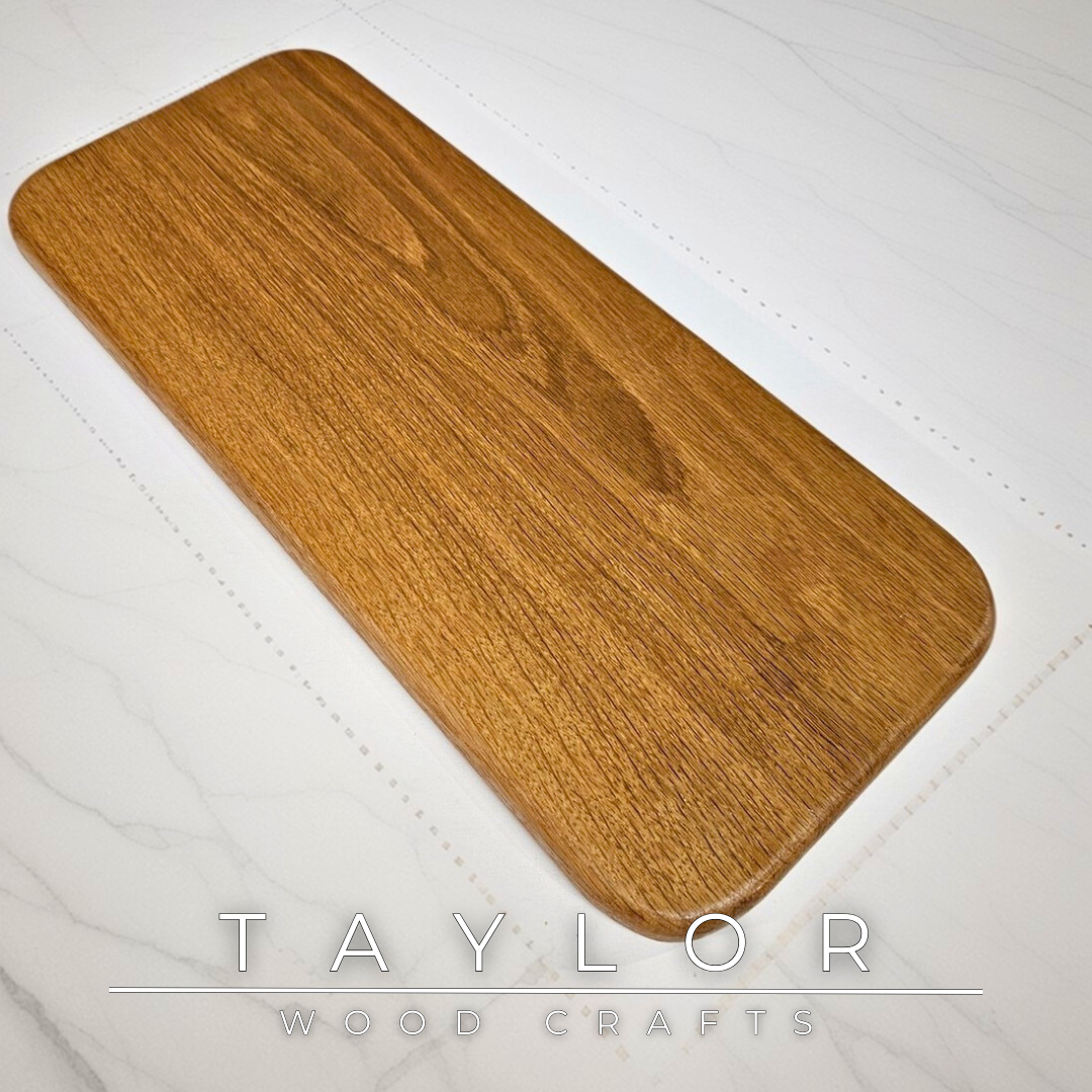 Oak Chopping Board Taylor Wood Crafts – solid oak with smooth rounded edges, durable & knife‑friendly kitchen staple