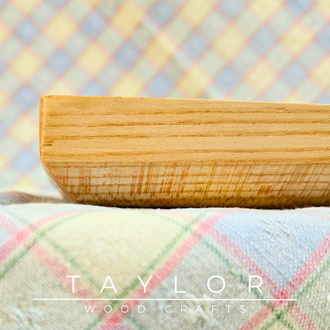 Handmade hardwood charcuterie board, crafted from locally sourced wood and finished with food-safe oils.