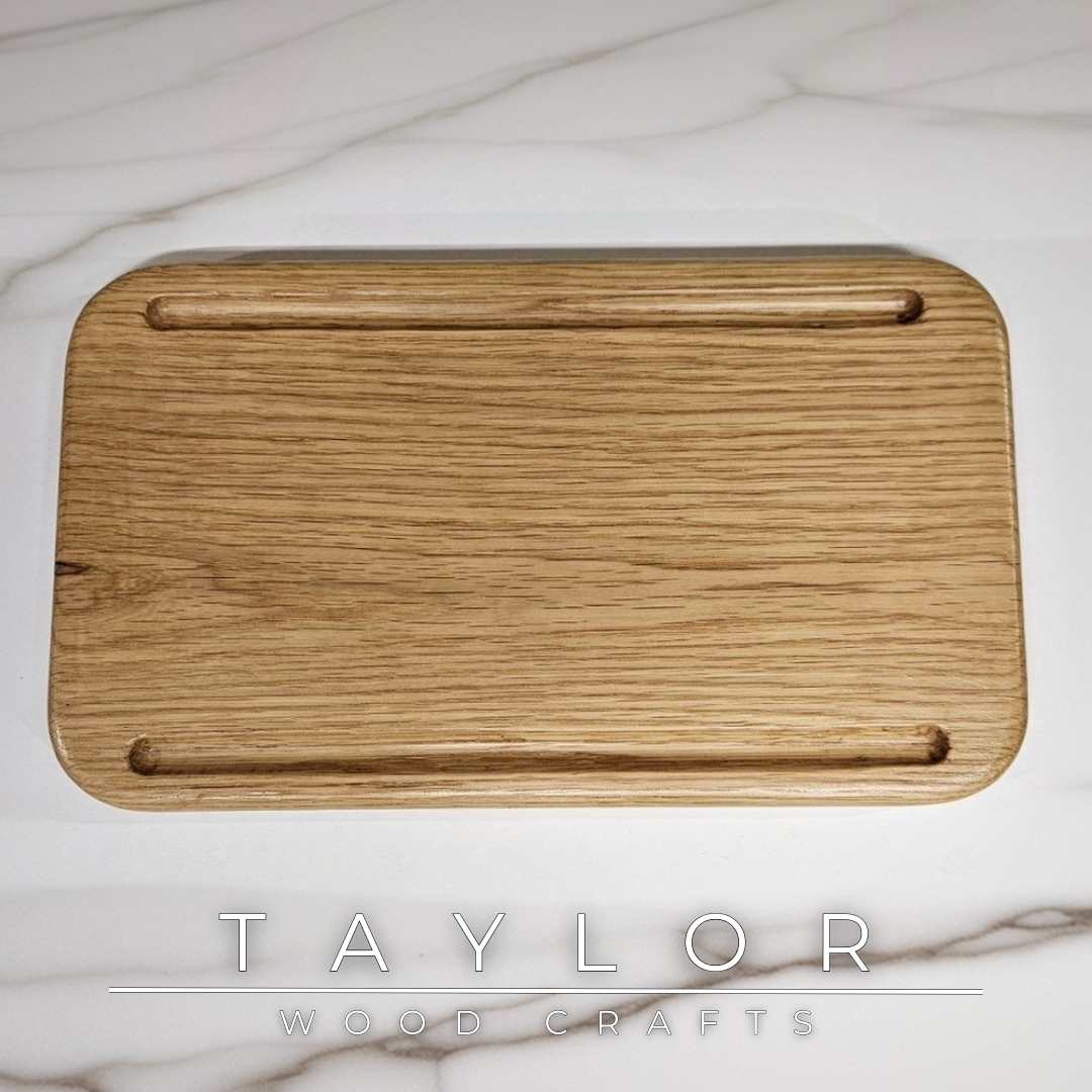 Oak Chopping Board Taylor Wood Crafts – solid oak with smooth rounded edges, durable & knife‑friendly kitchen staple
